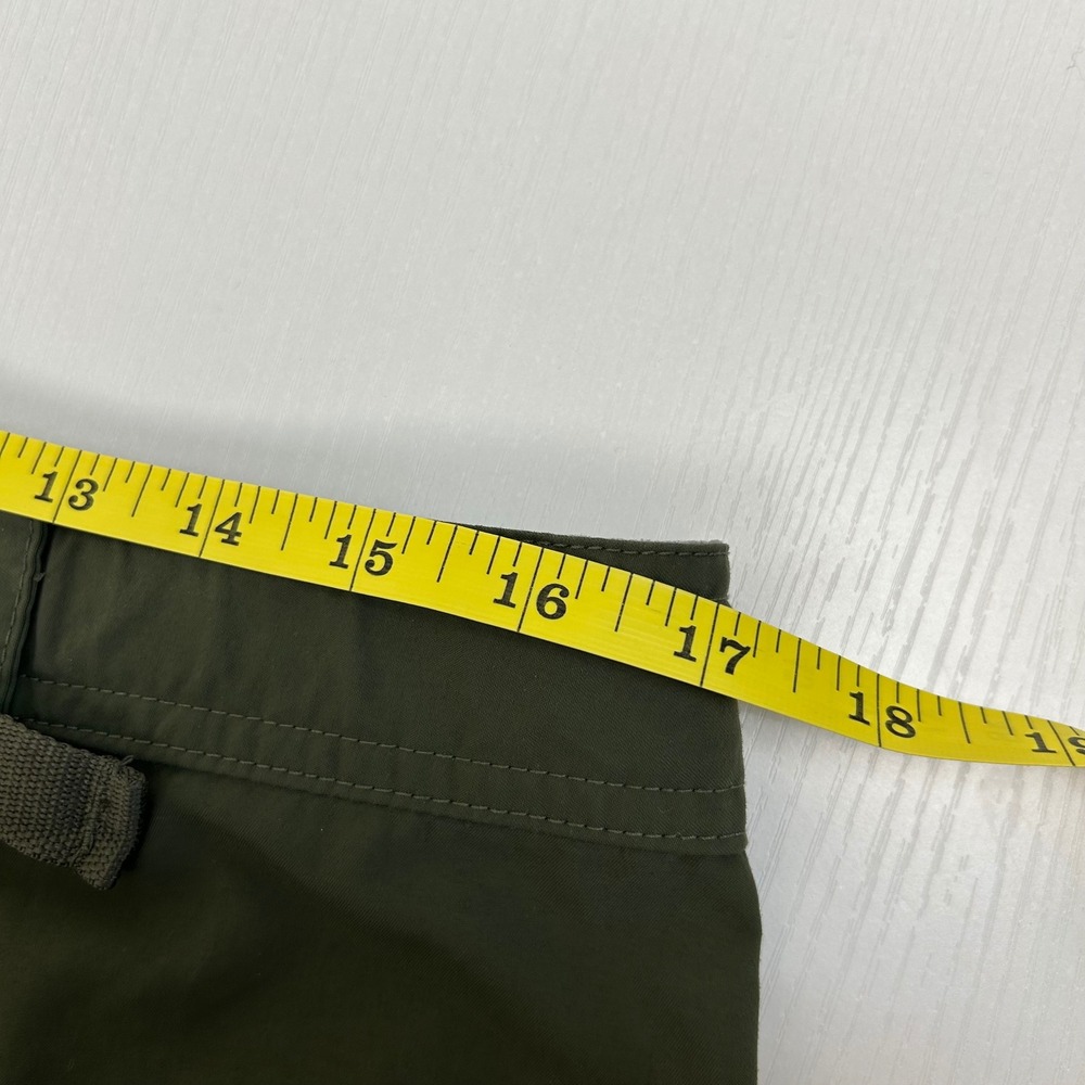 Mountain Hardwear Hiking Shorts Mens 34 Green Nylon Belted Gorpcore OM5393 - Picture 7 of 9